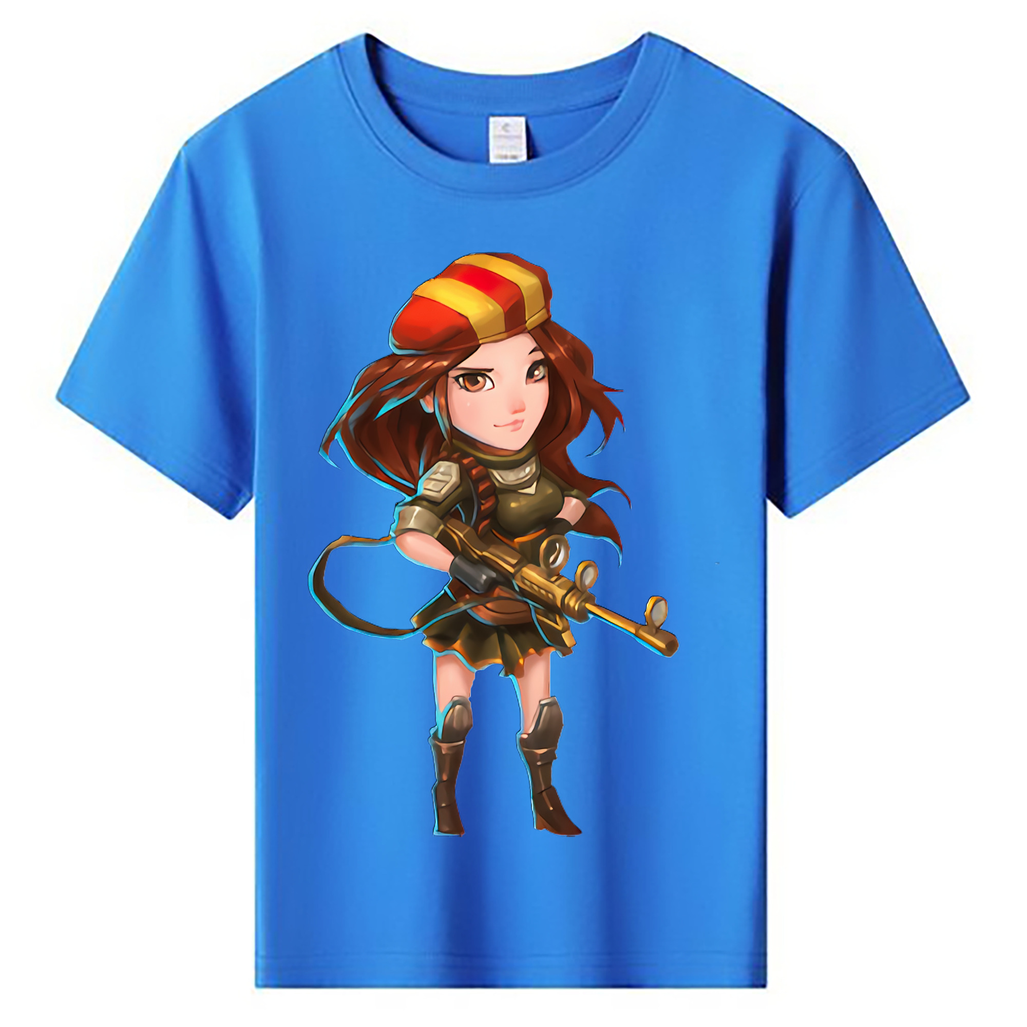 （画像用） リーグ・オブ・レジェンド League of Legends LOL 綿100％キッズTシャツ（フロントプリント）